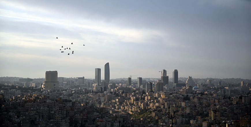 The coronavirus crisis has led to 'a substantial scale' of unemployment, Vice President for Studies at Carnegie Endowment for International Peace Marwan Al Muasher said during a virtual session held by the Arab Renaissance for Democracy and Development on Wednesday (Photo by Amjad Ghsoun)